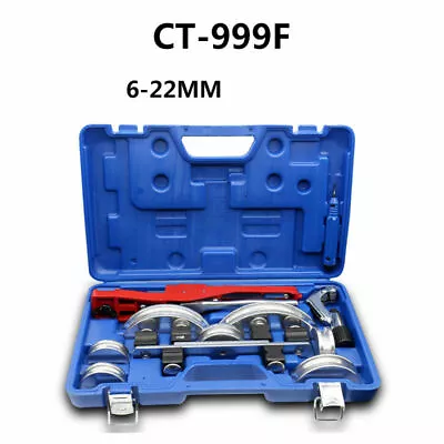 Air Conditioning Copper Pipe Bender Aluminium Tube Bending Machine 6-22mm New - Image 1 of 4