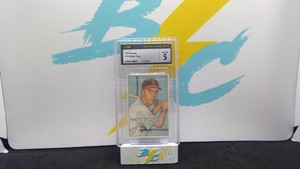 Bobby Young 1952 Bowman #193 CSG graded Excellent 5 card