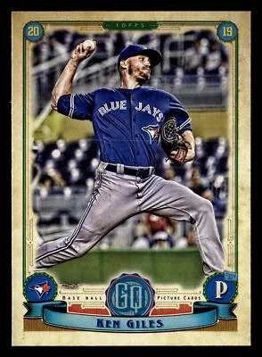 Ken Giles 2019 Topps Gypsy Queen #281 Toronto Blue Jays Buy10get5FREE - Image 1 of 2