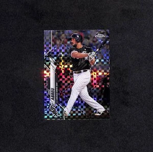 Jose Abreu 2020 Topps Chrome - X-Fractor Refractor #66 Chicago White Sox - Picture 1 of 2