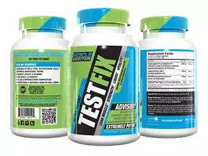 Prueba de Adicción Muscular Fix Potente Masa Muscular Testosterona Booster 120 Cápsulas - Imagen 1 de 2