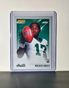 Malachi Corley 2024 Panini NFL Studio Rookies #21 Card New York Jets 1/1672 - Picture 1 of 2