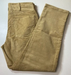 $65 New Lands' End Men's Trad Fit 5 Pocket Stretch Cord Pants Khaki 31x30 - Picture 1 of 12