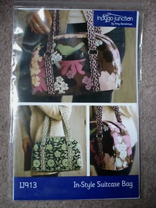 In-Style Suitcase Bag, Tote Pattern, Indygo Junction, Amy Barickman IJ913 - Picture 1 of 2