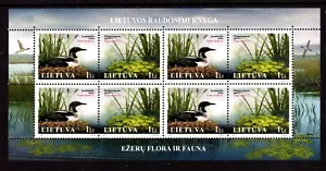 Lithuania 798 MNH 2005. Birds. Ducks. Lake Flora and Fauna. Mi 883-34. x45924 - Picture 1 of 1
