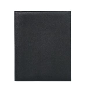 BVLGARI Leather Agenda Cover Black