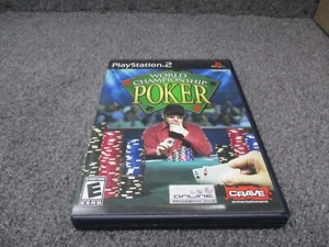 World Championship Poker (Sony PlayStation 2, 2004) PS2 - COMPLETE CIB TESTED - Picture 1 of 6