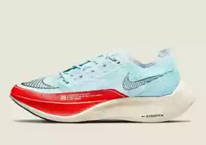 🔥 UK 6 EU 40 US 7 ~ Nike ZoomX Vaporfly Next% 2 ~ CU4111-400 OG Glacier Blue 🔥 - Picture 1 of 12