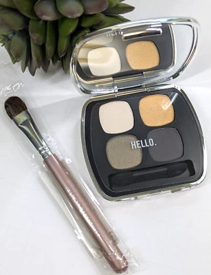 NEW THE FANTASY + BRUSH💋Bareminerals READY 4 Eyeshadow Quad Full Tapered Shadow - Image 1 of 4