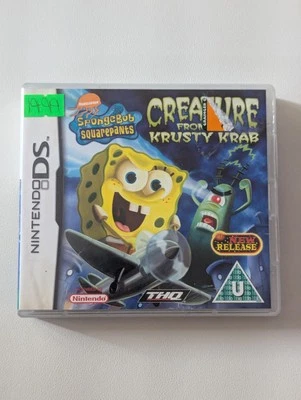 SpongeBob SquarePants: Creature from the Krusty Krab (Nintendo DS) With Manual  - Image 1 of 3