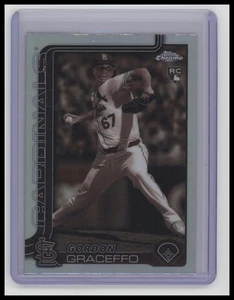 2025 Topps Chrome #256 Gordon Graceffo Sepia Refractors St. Louis Cardinals - Picture 1 of 2