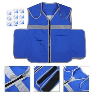  1 Set Cooling Vest Summer Cooler Waistcoat Summer Vest Reusable Cooling Vest - Picture 1 of 12
