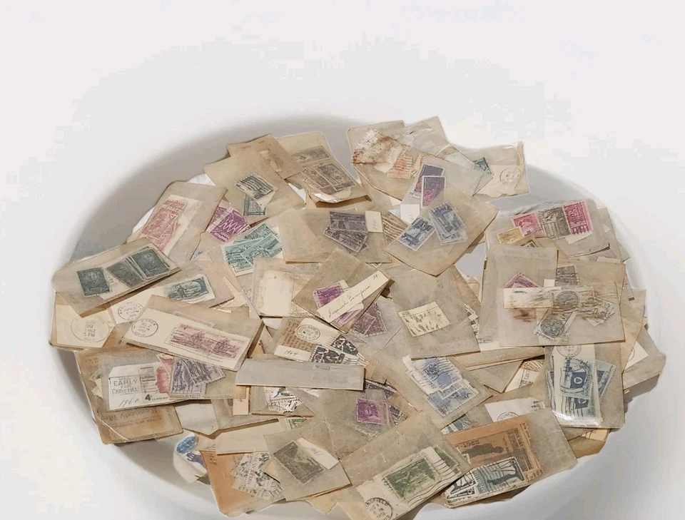 140+ Sobres 1000+ SELLOS INDIVIDUALES DE ESTADOS UNIDOS DE TODO TIPO USADOS Y SIN USAR 1930-1970 Foto 1 de 3