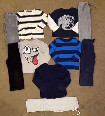 Lote 4T Niños - Gymboree - Oshkosh - Azul Marino Viejo 10 Piezas Foto 1 de 4