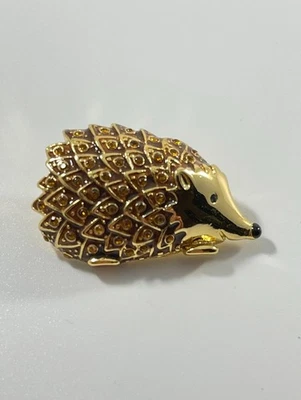 Broche Talbots tono dorado erizo bisutería prendedor lindo declaración decorativa Foto 1 de 4