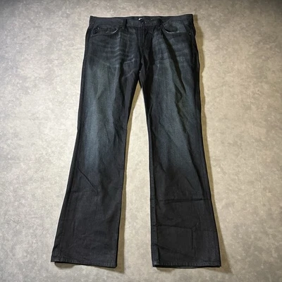 7 For All Mankind Jeans Mens 38 (40x35) Bootcut Dark Wash Denim Cotton - Image 1 of 4