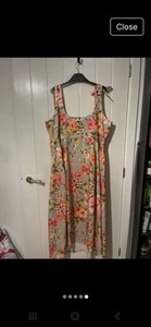 Long Dress Summer Size 22/24 BNWT - Picture 1 of 4