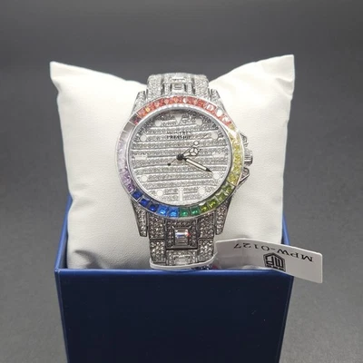 NUEVO Reloj Montres Prestige Eclat X Invicta Hombre 42mm Cuarzo Bisel Multicolor Foto 1 de 3