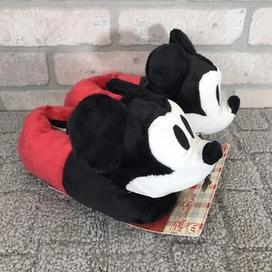 Kids Disney 100 Retro Reimagined Mickey Mouse Slippers SZ M (US 13-2) - Picture 1 of 10