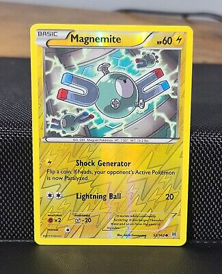 Magnemite #52/162 XY BREAKthrough Pokemon Reverse Holo Common Card NM/MINT