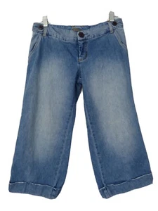 Billabong Capri Denim Jeans Juniors Size 7 - Picture 1 of 5