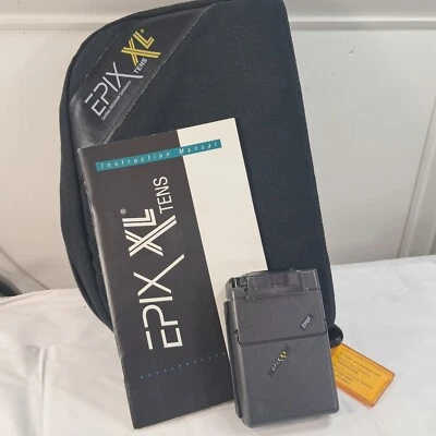 Empi Epix XL TENS Pain Relief unit & manual & travel case pouch epic READ - Image 1 of 4