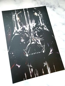 DARTH VADER STAR WARS PRINT POSTER 12" X 16" Anaki, Dark Lord, Man Cave - Picture 1 of 6