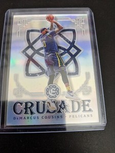 2016-17 Panini Excalibur Silver Prizm Crusade Insert PACK FRESH DeMarcus Cousins