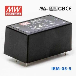 Mean Well IRM-05-5 Switching Power Supply 5W 5V 1A - Encapsulated - Picture 1 of 5