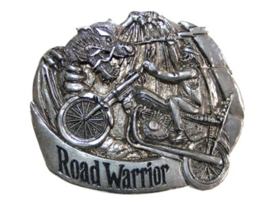 Raintree Gürtelschnallen, Eiche Blatt Biker Schnallen Sammler ROAD WARRIOR - Bild 1 von 4