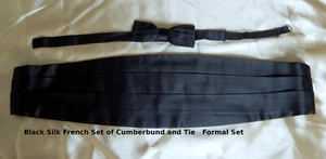 Vintage 80"s /Men’s cummerband Tuxedo Set / Pre-owned - Picture 1 of 9