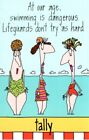 New - Funny Beach Theme Lifeguards Don't Try Bridge Tallies - 8 Count