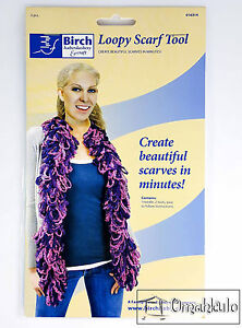 BIRCH - Loopy Scarf Tool - Create Beautiful Scarves in Minutes -- 50% OFF SALE -