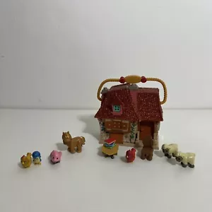 Beauty & The Beast Playset Figures Disney Store Animators Littles Belle Cottage - Picture 1 of 7