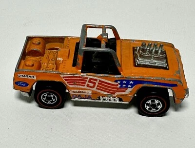 1974 HOT WHEELS Redline Baja Bruiser Orange Flying Colors  Original - Image 1 of 4
