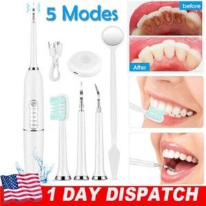Limpiador dental eléctrico escalador dental sarro cálculo placa removedor de manchas - Imagen 1 de 18