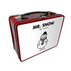 Mr Men Mr. Snow Metal Lunch Box Tin