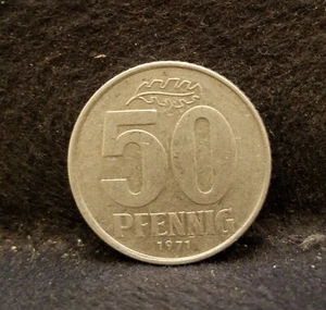 East Germany (DDR) 1971-A 50 pfennig, Berlin, KM-12 - Picture 1 of 8