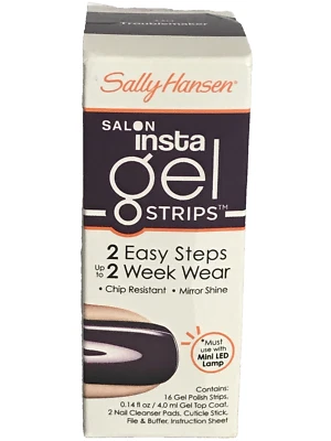 Tiras de gel Sally Hansen Salon Insta # 330 Troublemaker *Debe usarse con mini LED Foto 1 de 3
