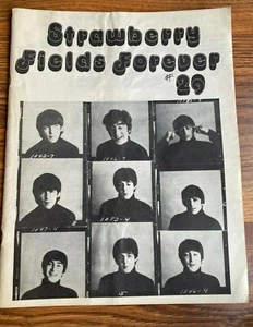 THE BEATLES Newsletter STRAWBERRY FIELDS FOREVER #29 Boston, MA Fan ~ FREE SHIP - Picture 1 of 3