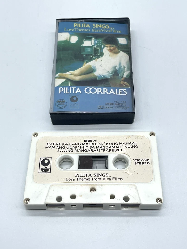 PILITA CORRALES - PILITA SINGS CASSETTE TAPE - FILIPINO MADE IN PHILIPPINES - Image 1 of 1