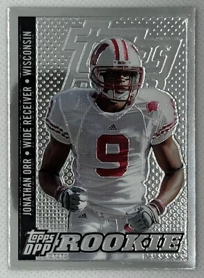2006 Topps Draft Picks & Prospects - Chrome Black #162 JONATHAN ORR  Rookie RC - Image 1 of 2