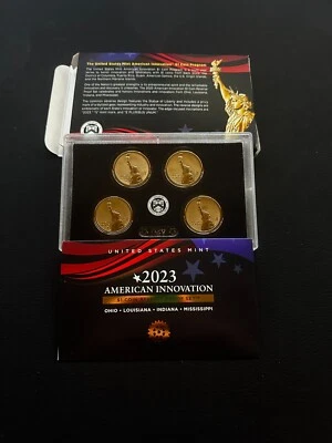 2023/2024  U.S. Mint American Innovation Reverse Proof Set & COA - Image 1 of 4