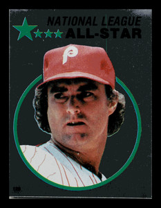1982 Topps Stickers Steve Carlton HOF All-Star Foil Phillies #129 NM-MINT