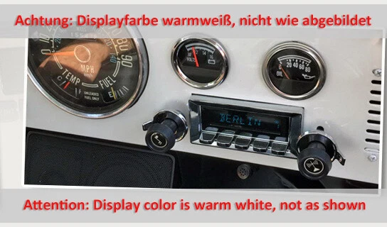 für Jeep CJ-7 1971 RetroSound Oldtimer Auto Radio DAB+ UKW FM Bluetooth AUX-in - Bild 1 von 4