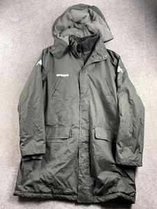 Kappa Mens 3 in 1 Coat Jacket Large Black Long Sleeve Full Zip Outdoor Pockets - Picture 1 of 9
