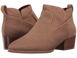 Via Spiga 'Tricia' perforierter Bootie, braunes Nubukleder 7 M Damen - Bild 1 von 7