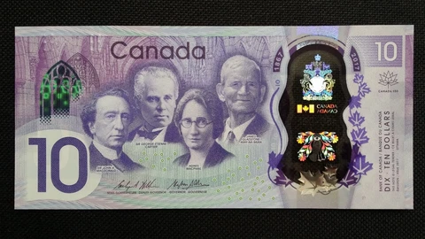 CANADA $10 Dollars 2017 P112 150th Anniversary Commemorative UNC Banknote Cover