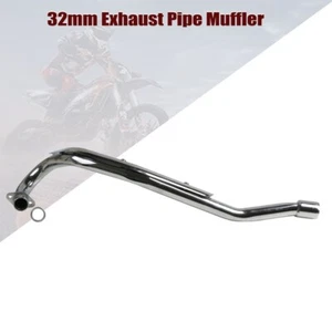 32mm 1.26" Exhaust Pipe Muffler For CRF70 XR70 CRF110 SSR TaoTao Dirt Pit Bike - Bild 1 von 7
