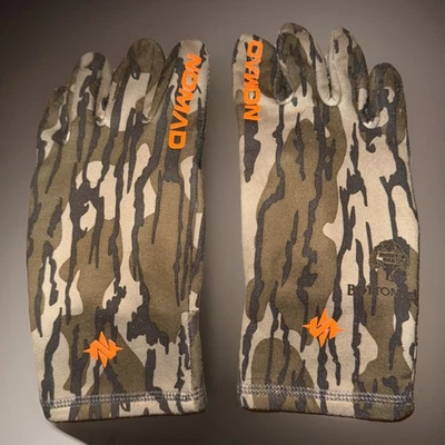 Guantes de trabajo de caza camuflados flexibles elásticos de roble musgo Nomad para hombre L/XL Foto 1 de 3